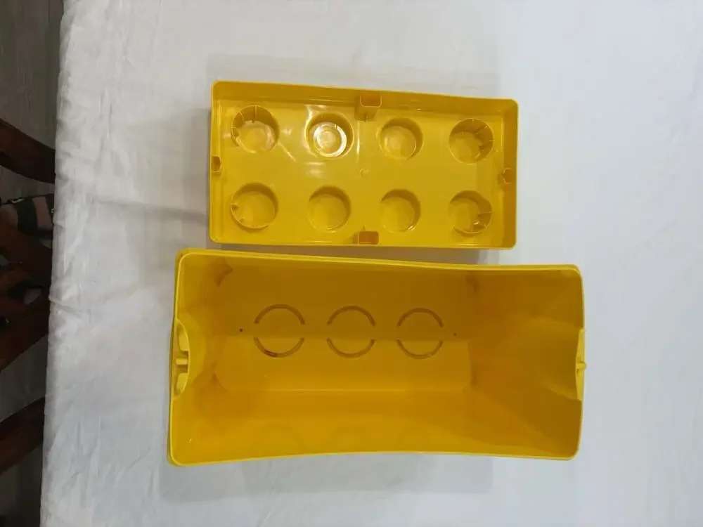 LEGO Classic 10698 EMPTY BIN STORAGE CONTAINER BOX ONLY Yellow Brick Shape
